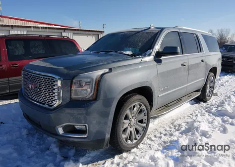2015 GMC Yukon Xl 1500 Denali из США, поврежденный, VIN 1GKS2JKJ3FR654062